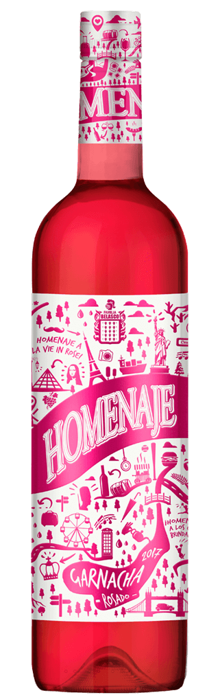 Homenaje Garnacha Rosado Flasche