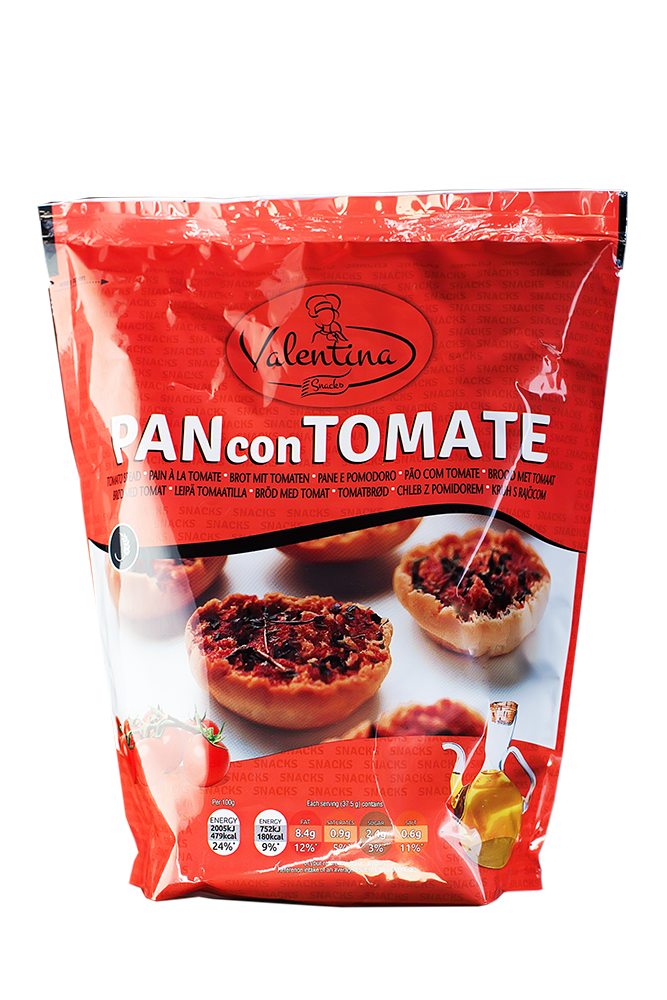 Geröstetes Brot mit Tomate