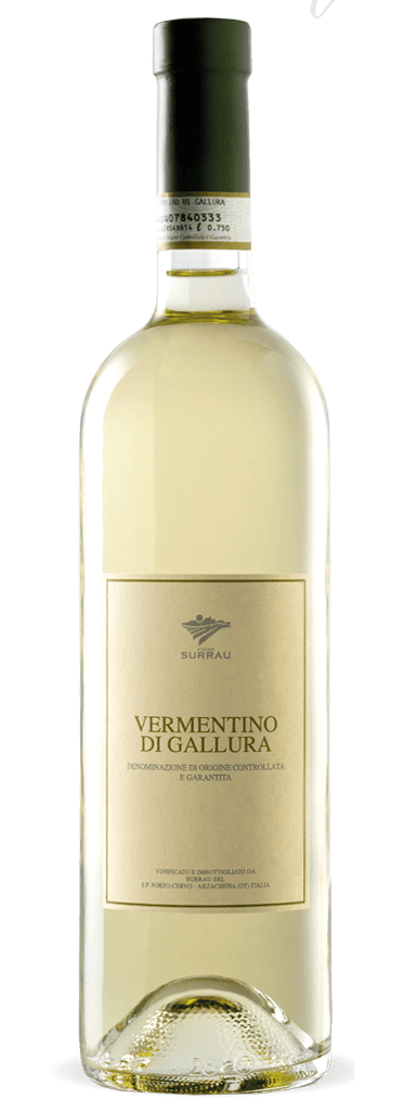 Surrau Vermentino di Gallura Weißwein DOCG Flasche