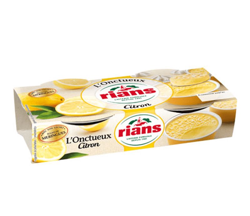 Zitronencreme L'Onctueux Citron et Sablé Pavot
