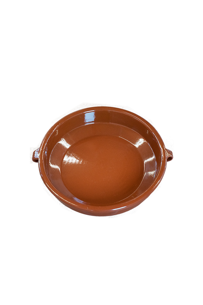 Cazuela rund 25 cm mit Henkel