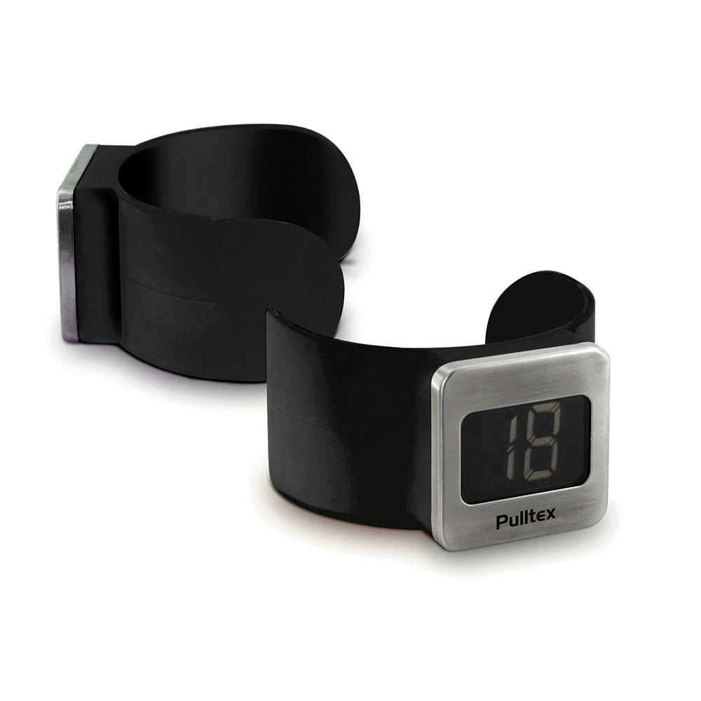 Wein Thermometer Schwarz