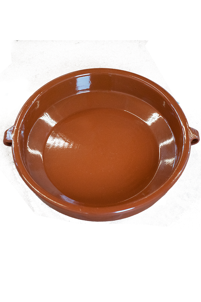 Cazuela rund 32 cm mit Henkel