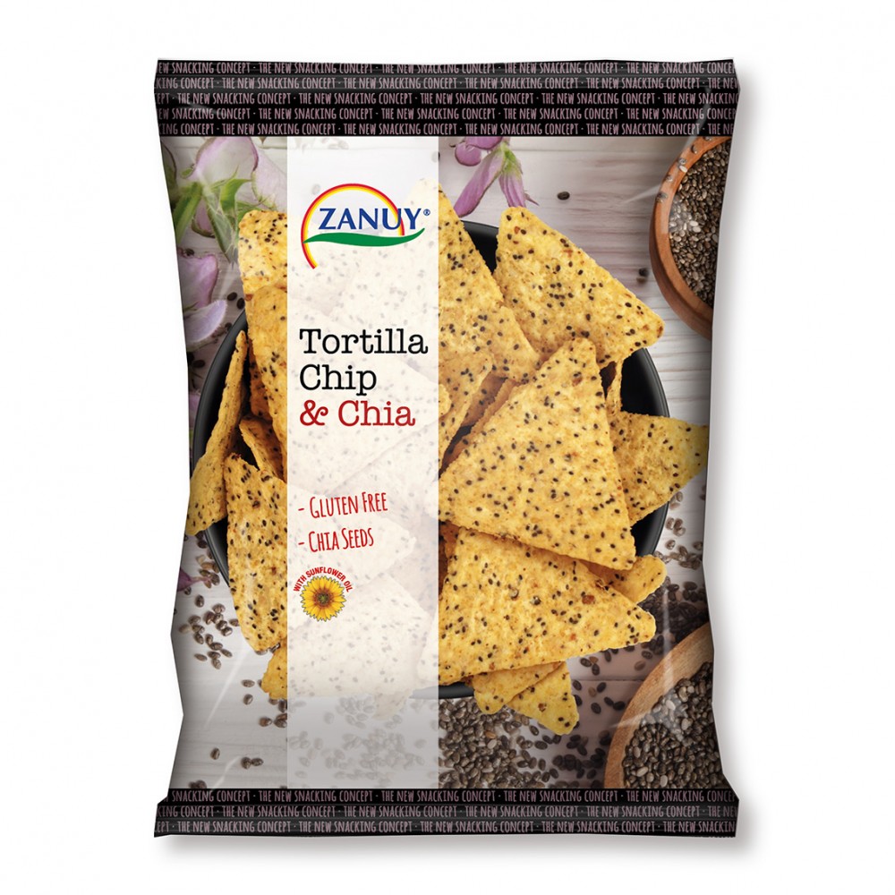 Zanuy Tortilla Chips & Chia 130g
