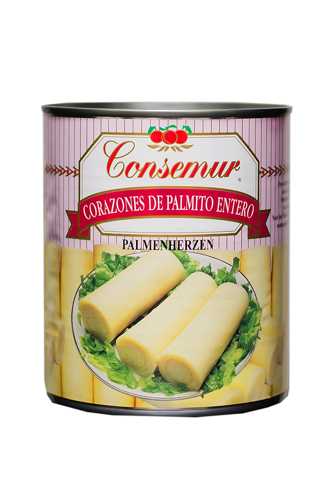 Palmenherzen natural Dose 800g