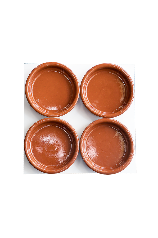 Cazuela rund 14 cm - 4 Stück