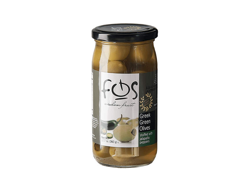 FOS Grüne Oliven mit Jalapeño