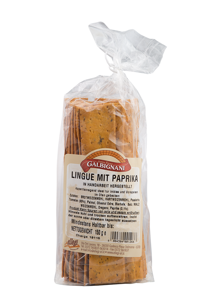 Lingue mit Paprika