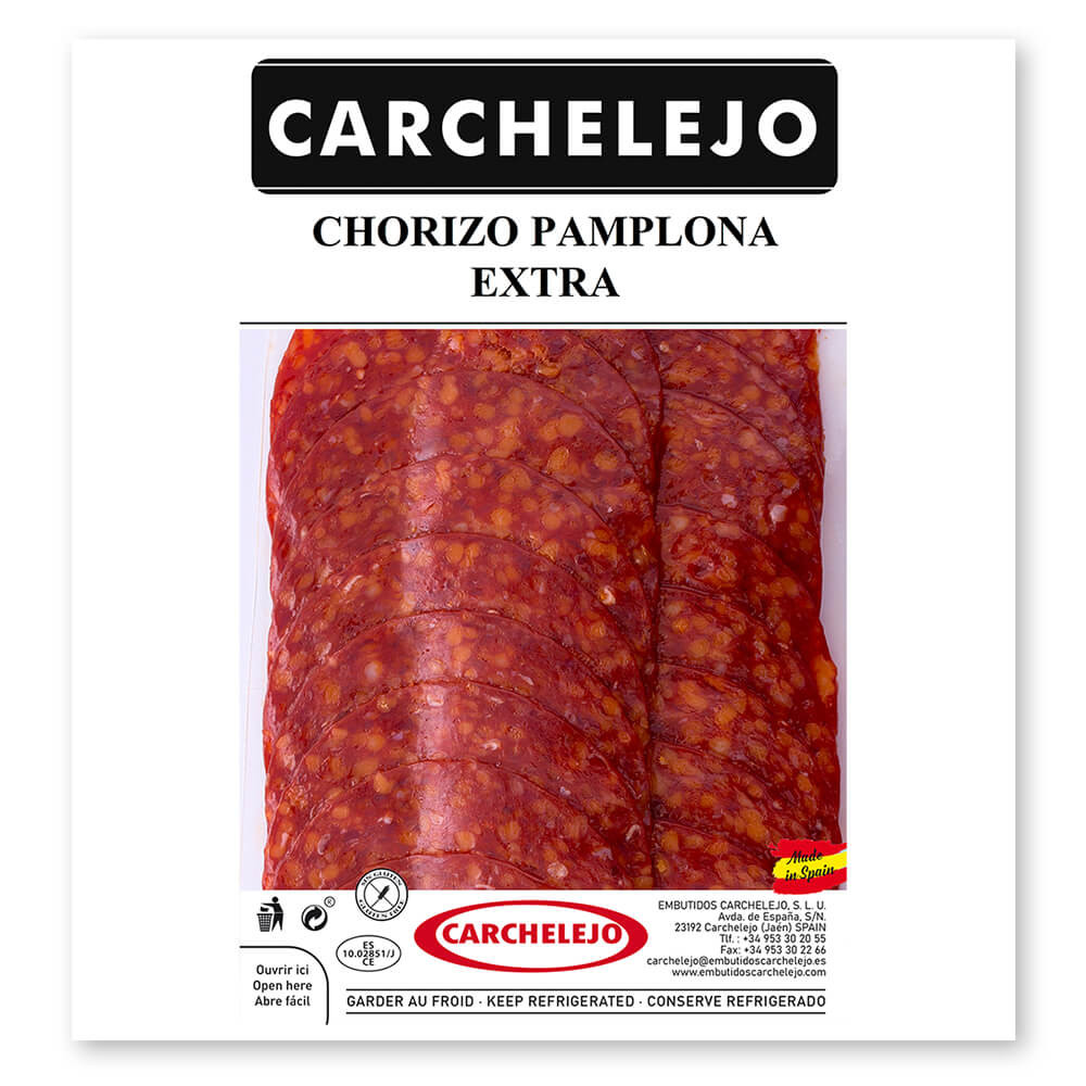 Chorizo Pamplona Extra - Paprikawurst in Scheiben