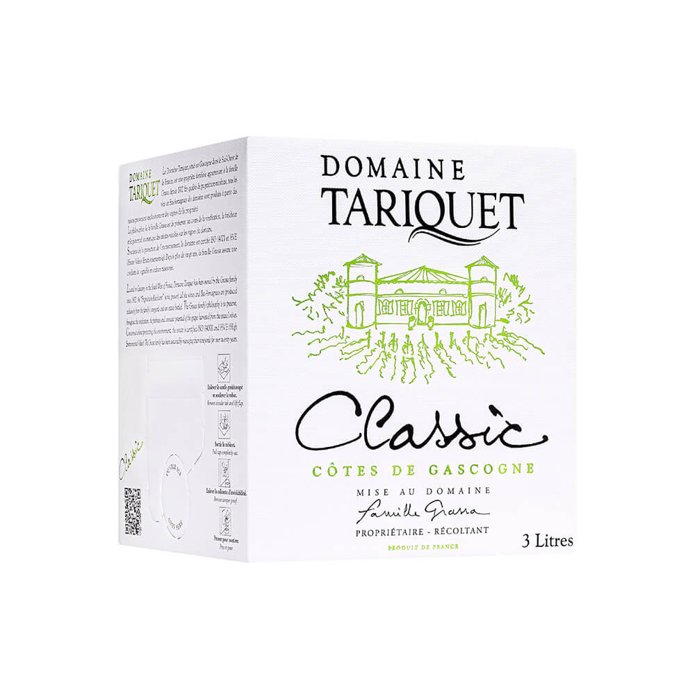 Domaine Tariquet Classic Blanc - Bag-In-Box 3l