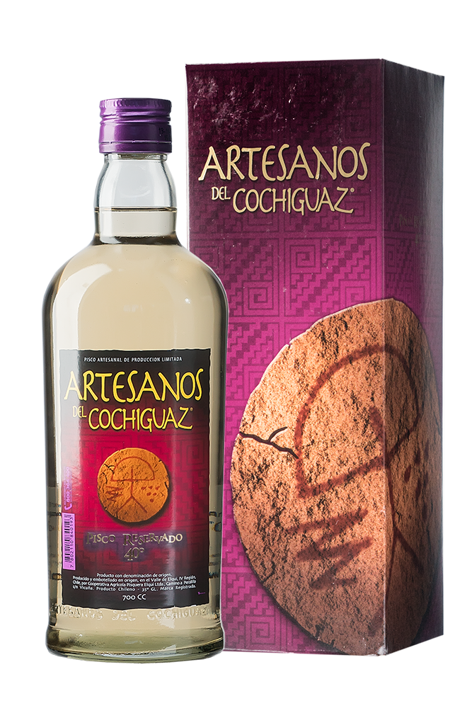 Pisco Los Artesanos de Cochiguaz Reservado 0,7l 40°