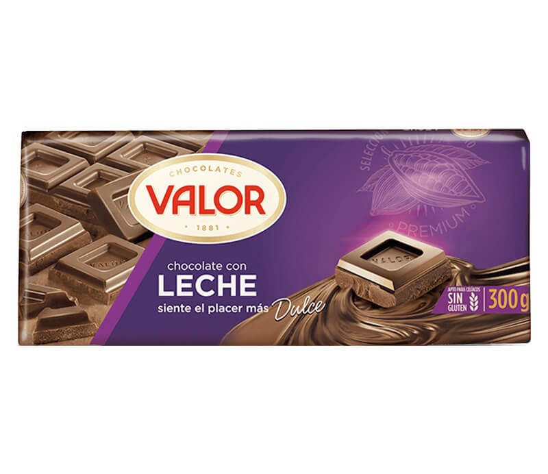 Valor Milchschokolade Verpackung