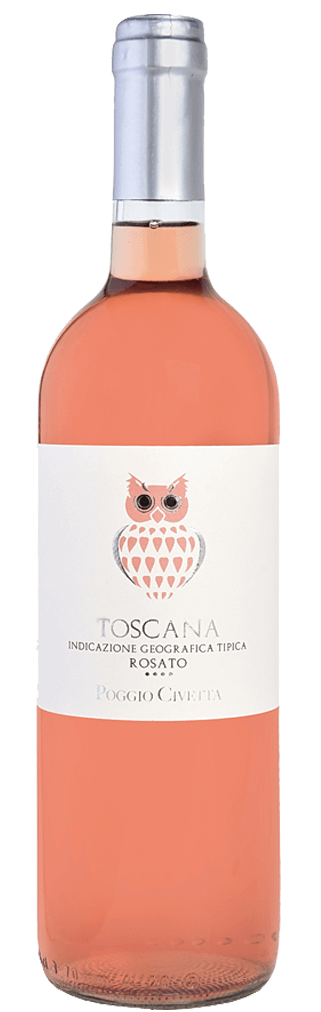 Poggio Civetta Rosato Flasche