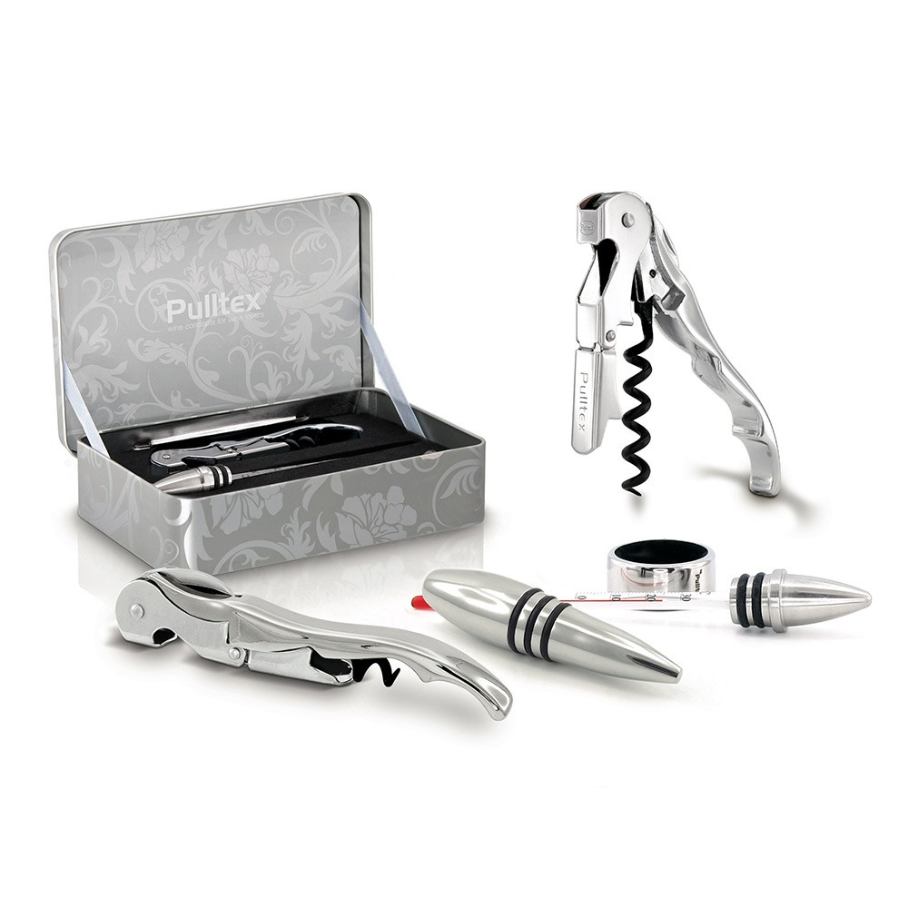 Wein Set Deluxe in Metallbox