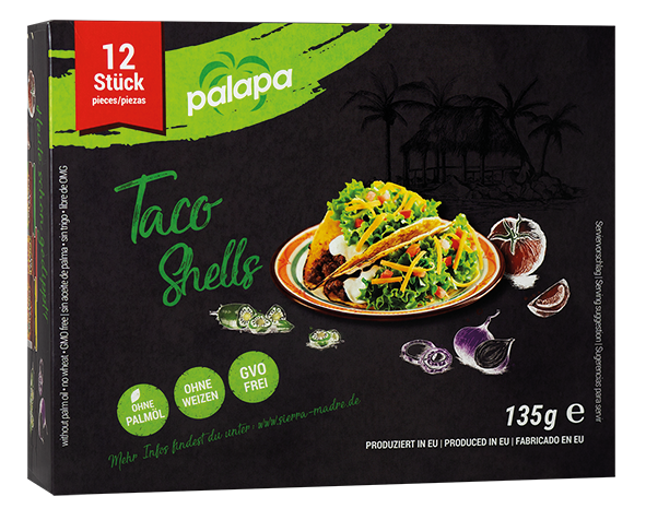 Taco Shells - Knusprige Maisschalen