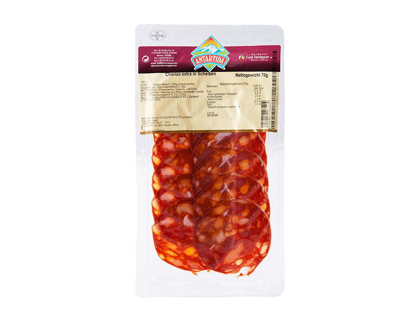 Chorizo in Scheiben