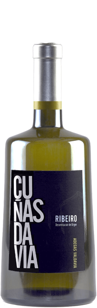 Cuñas Davia weiß 0,75 l DO. Ribeiro Flasche