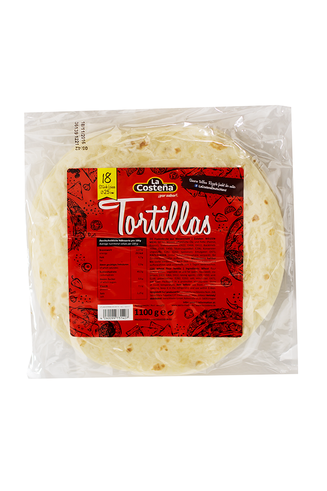 Tortilla frisch 25 cm