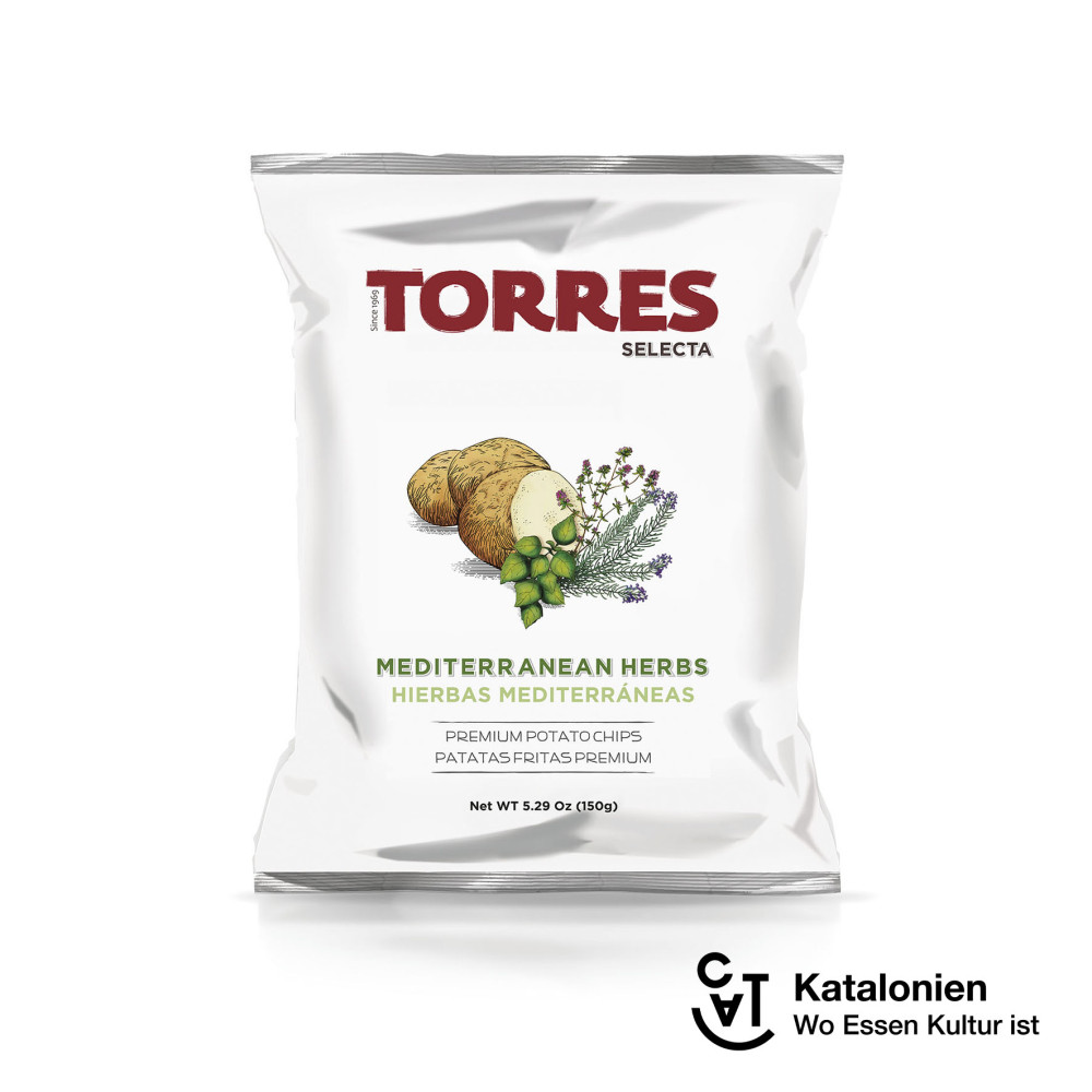 Kartoffelchips m. Kräuter-Geschmack Torres