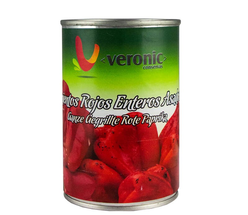 Pimientos Gegrillte rote Prapika Dose