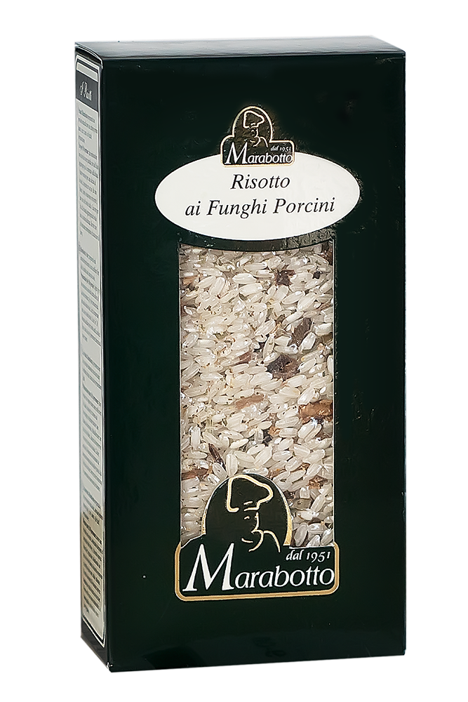 Risotto mit getrockneten Steinpilzen