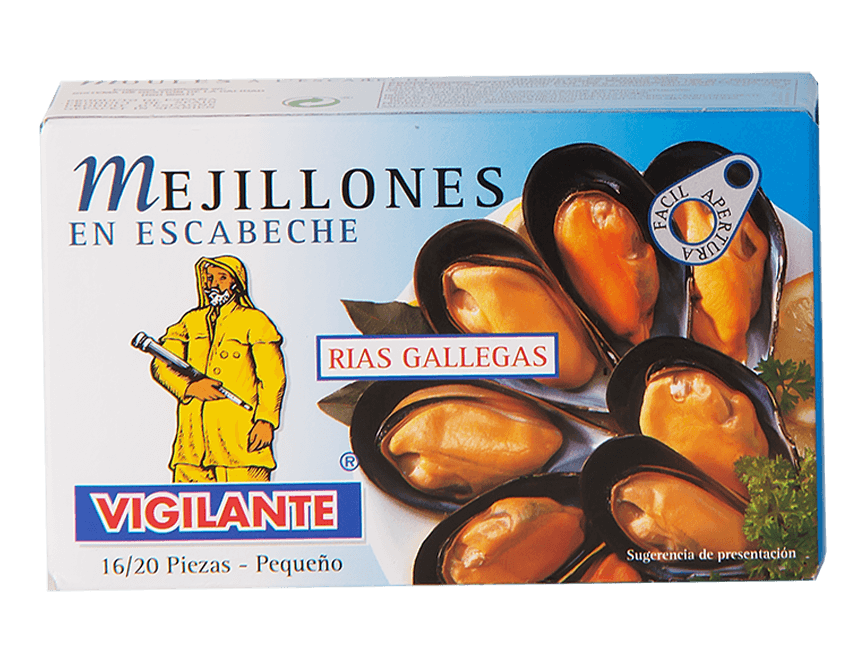 Pfahlmuscheln klein in Marinade
