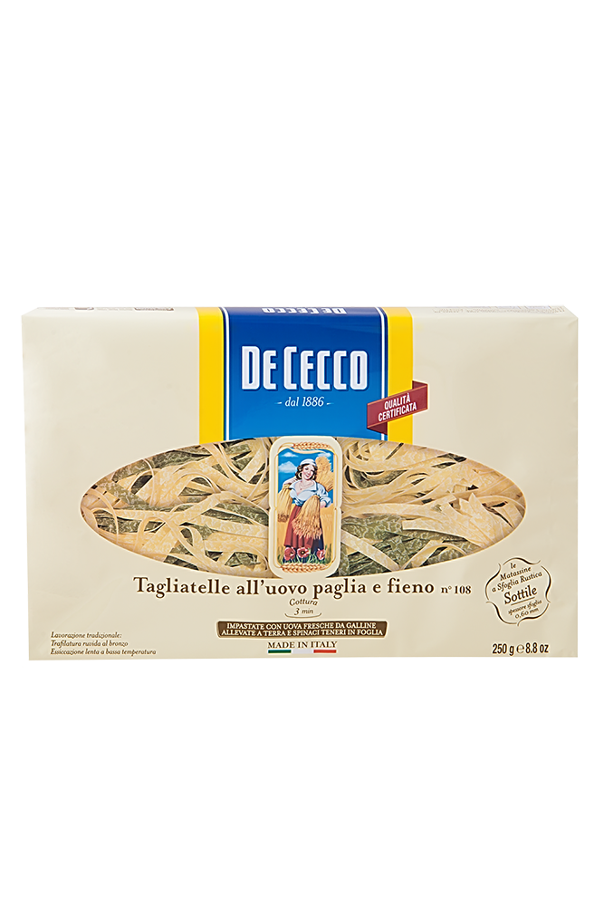 Tagliatelle all Uovo Paglia e Fieno Nr. 108