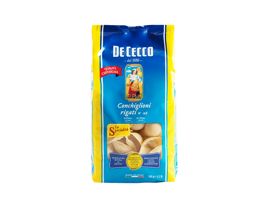 De Cecco Conchiglioni Rigati Nr. 126