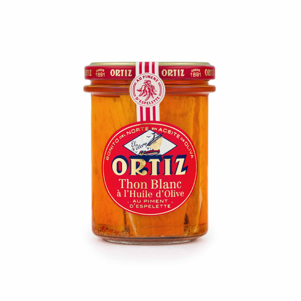 Bonito i. Olivenöl mit Piment d Espelette Ortiz