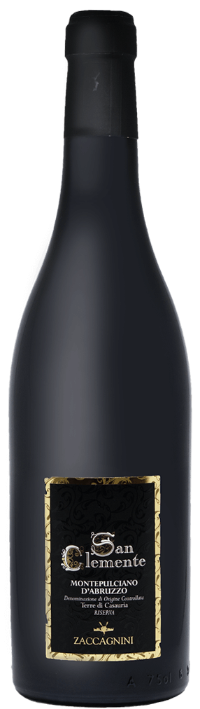 Zaccagnini San Clemente Montepulciano d'Abruzzo Riserva Flasche