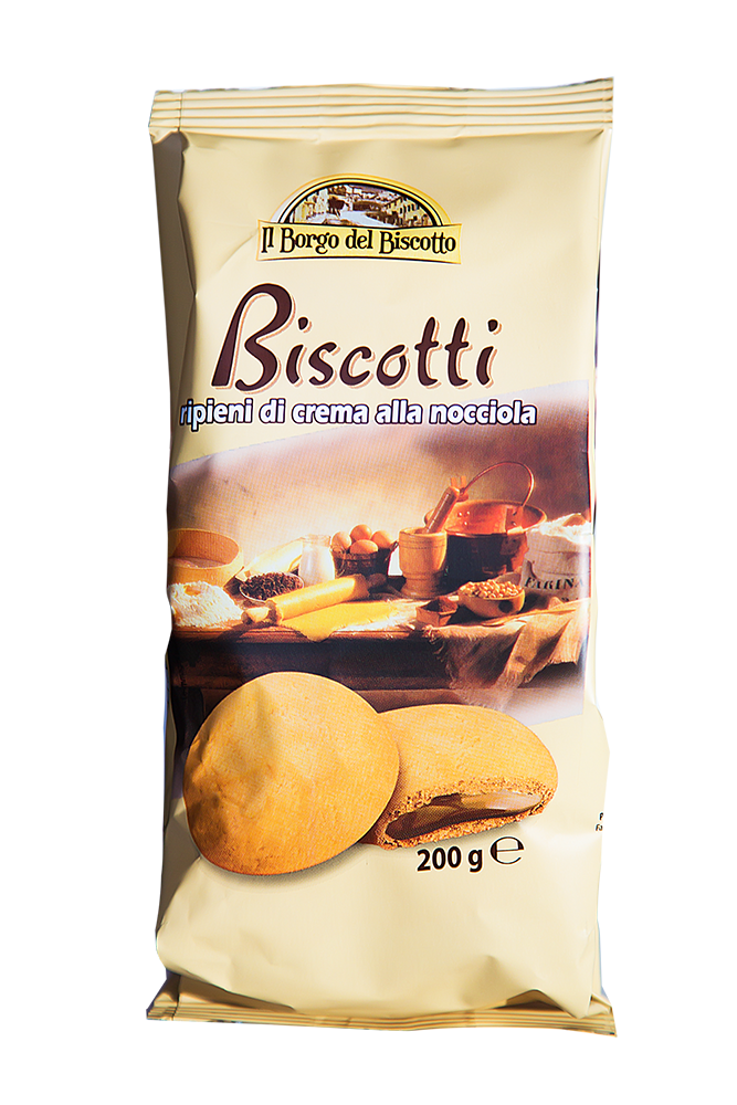 Il Borgo del Biscotto - Gebäck mit Nougatcreme Füllung