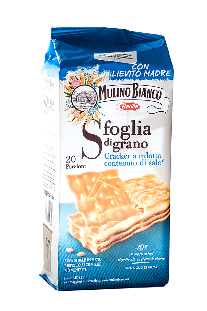 Barilla gesalzene Cracker Mulino Bianco 500g