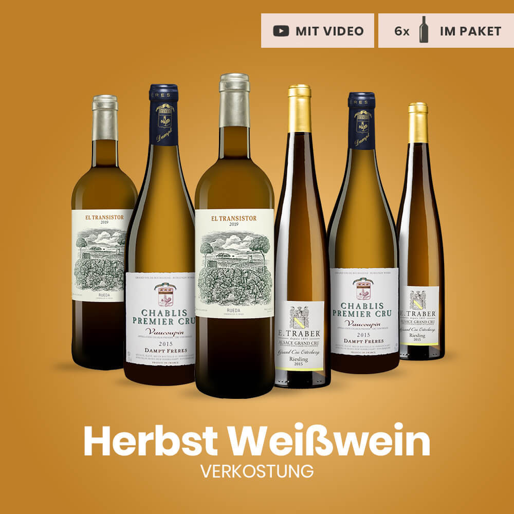 Herbstlicher Weißwein Verkostungspaket