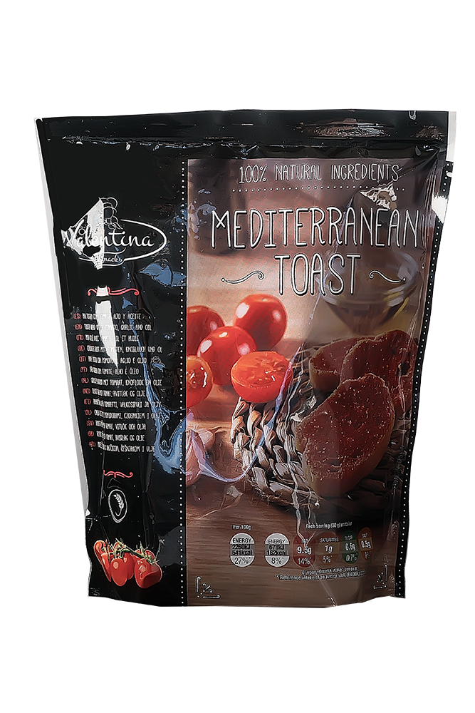 Valentina - eröstetes Brot mit Tomate "mediterran"