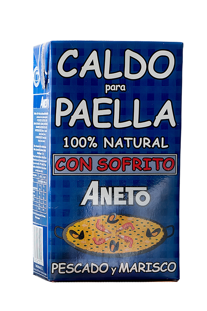 Caldo Paella Pescado - Brühe für Paella mit Fisch 1 L