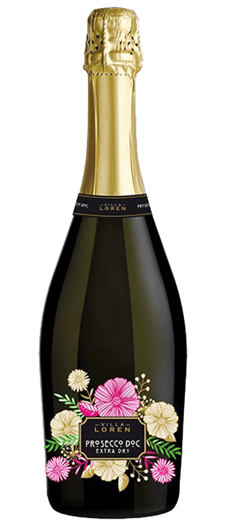 Villa Loren Bianco Spumante Flasche