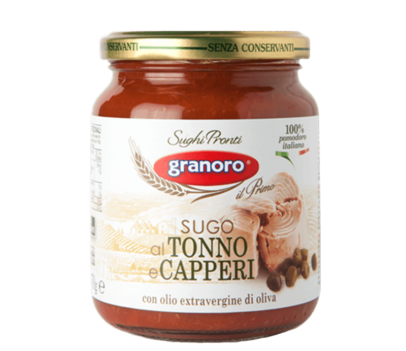 Sugo al Tonno e Capperi Tomatensauce mit Thunfisch und Kapern