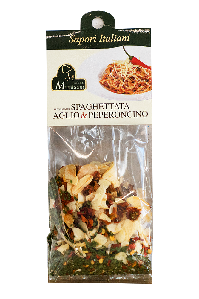 Gewürze für Spaghetti Aglio &amp; Peperoncini