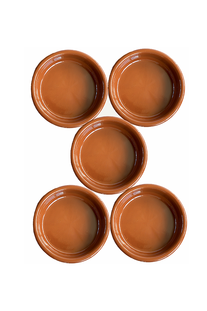 Cazuela rund 12 cm - 5 Stück