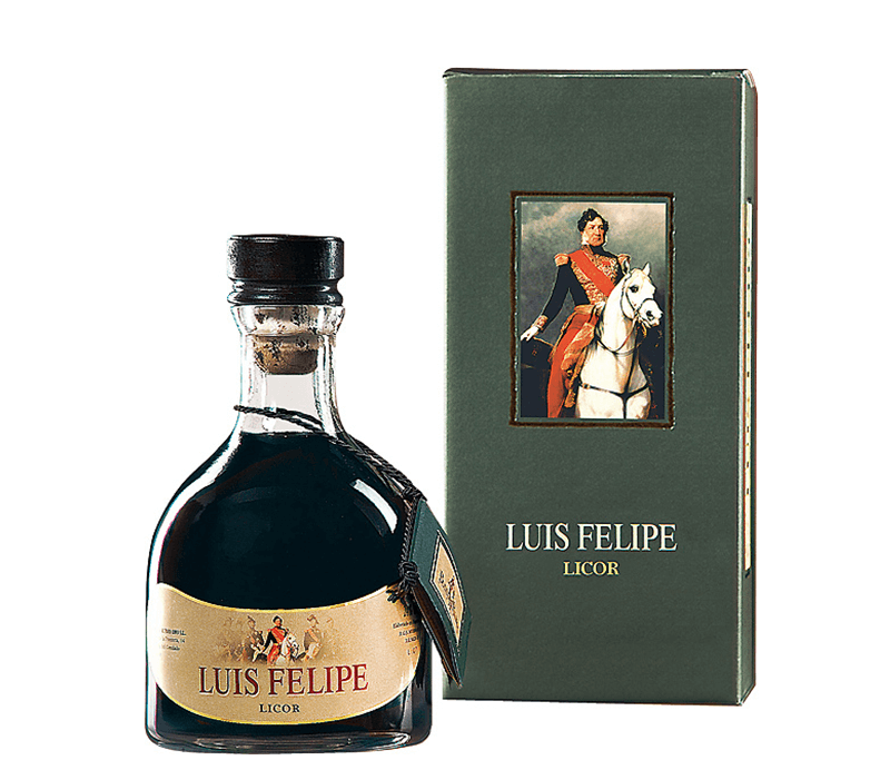 Luis Felipe Brandy Licor Verpackung