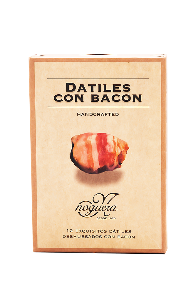 Datteln im Speckmantel