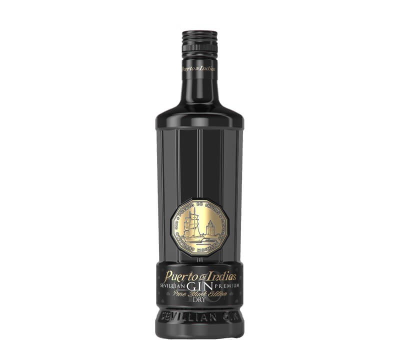 Puerto De Indias Sevillian Premium Gin Pure Black Edition