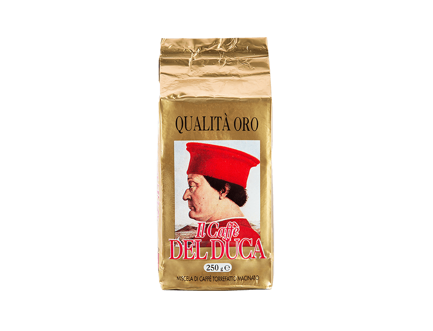 Del Duca Espresso gemahlen