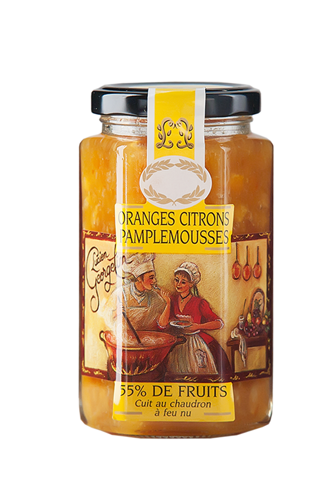 Orangen Zitronen Grapefruit Marmelade