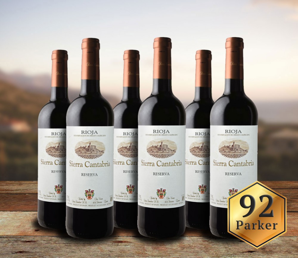 Sierra Cantabria Gran Reserva 6 Fl.