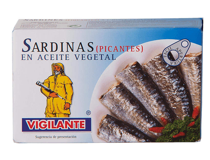 Sardinen pikant in Pflanzenöl