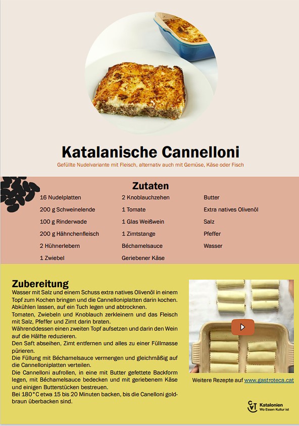 Katalanische Cannelloni