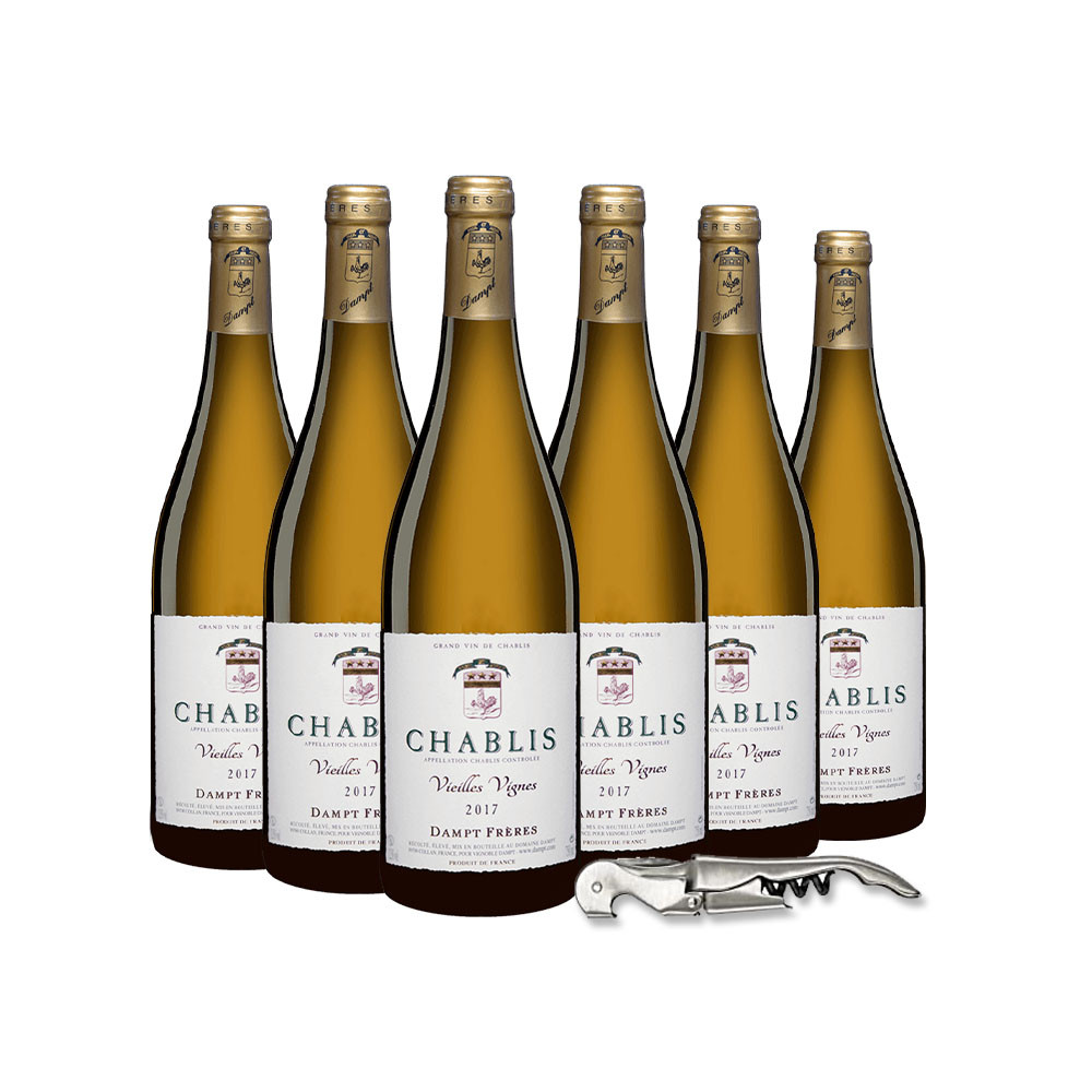 Dampt Frères Vieilles Vignes Chablis 6er Set