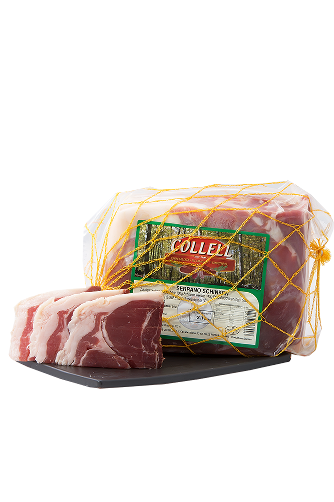 Serrano Schinken im Block