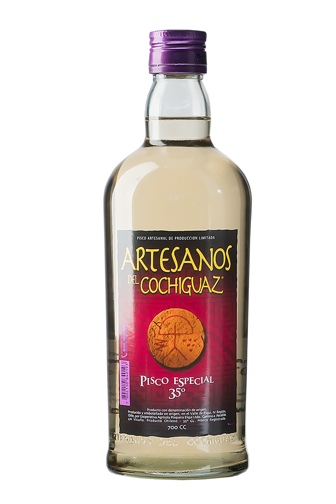 Pisco Los Artesanos de Cochiguaz 0,7l - 35 °